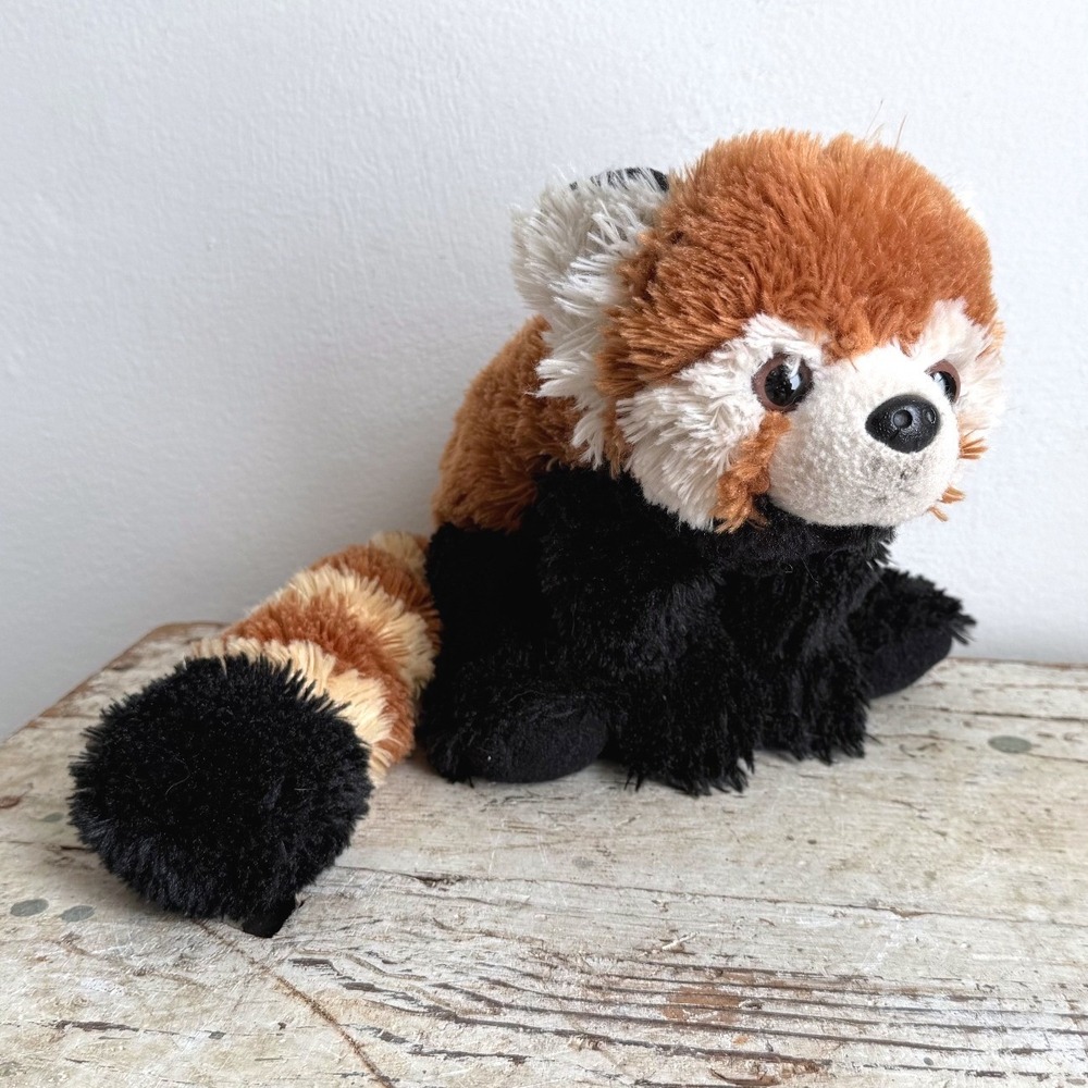 Wild Republic Red Panda Plush Stuffed Animal 12" Rust Black 10945